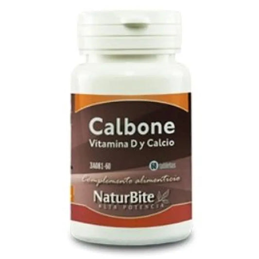 Naturbite Calbone (Vit.D & Calcium) 60 Tablets