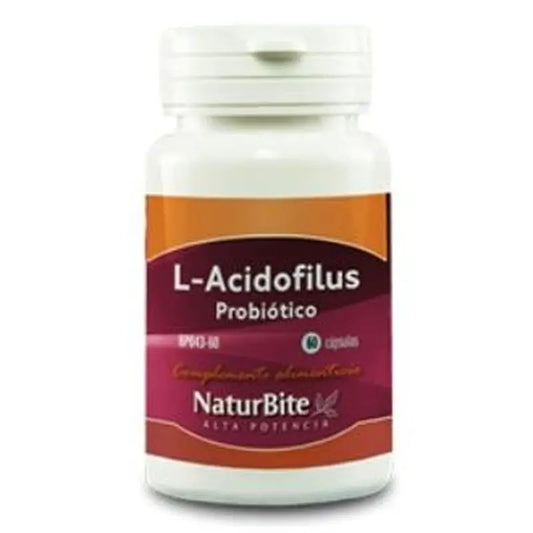 Naturbite L-Acidophilus 500Million Cfu 60 Tablets