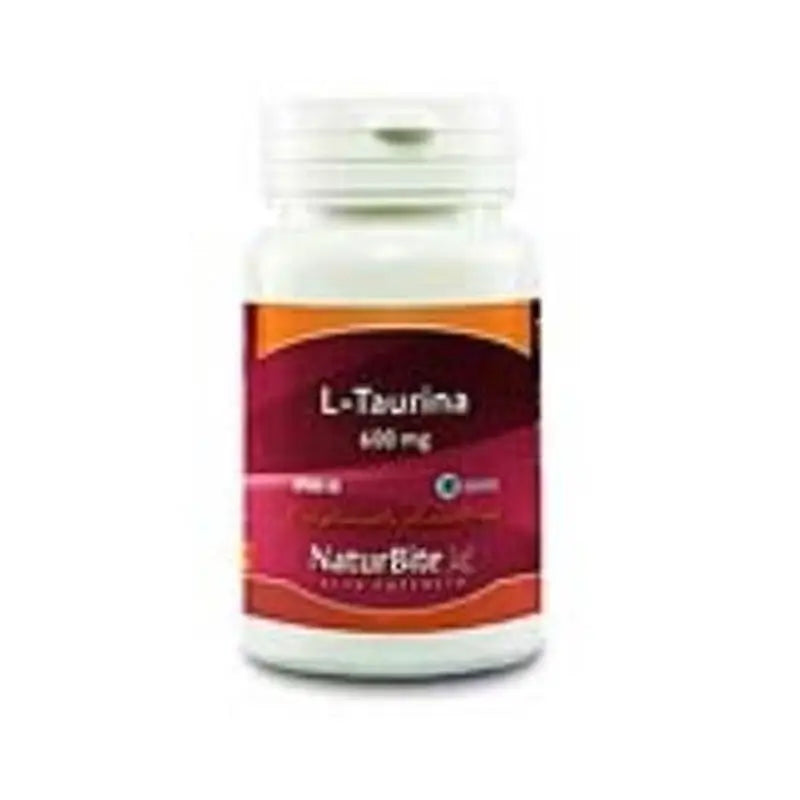 Naturbite L-Taurine 600Mg. 60 Capsules
