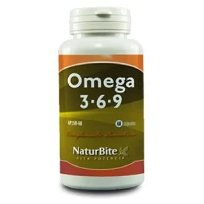Naturbite Omega 3-6-9, 60 Capsules