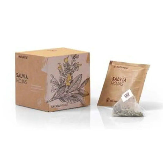 Naturcid Sage Leaves Infusion 10Piramides. Eco**