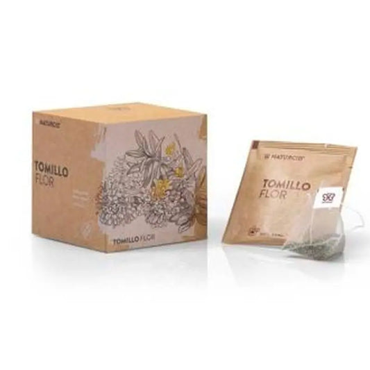Naturcid Thyme Flower Infusion 10Piramides. Eco