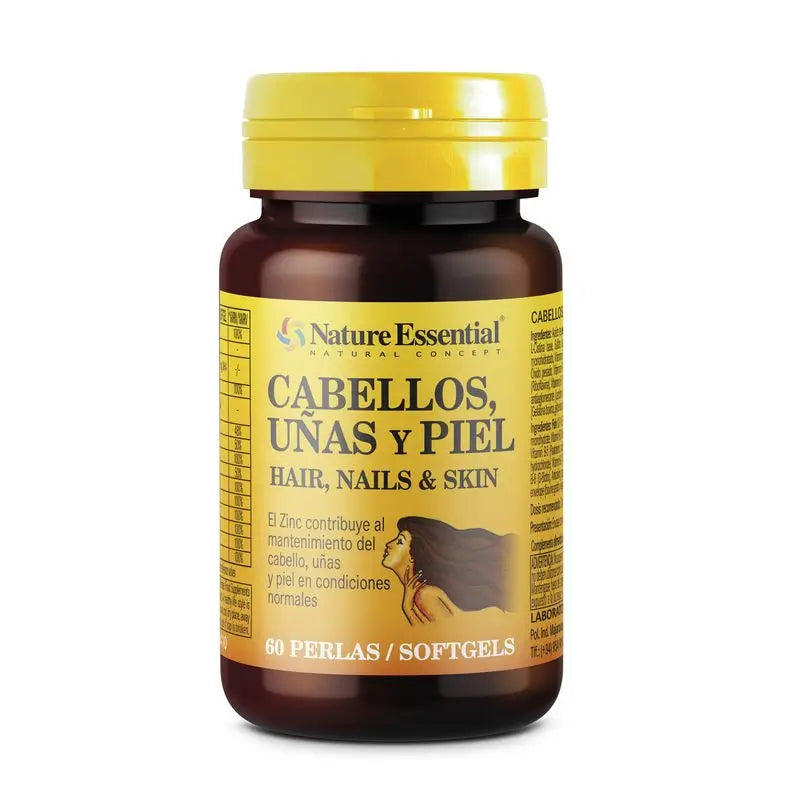 Nature Essential Hair, Nails & Skin , 60 pearls