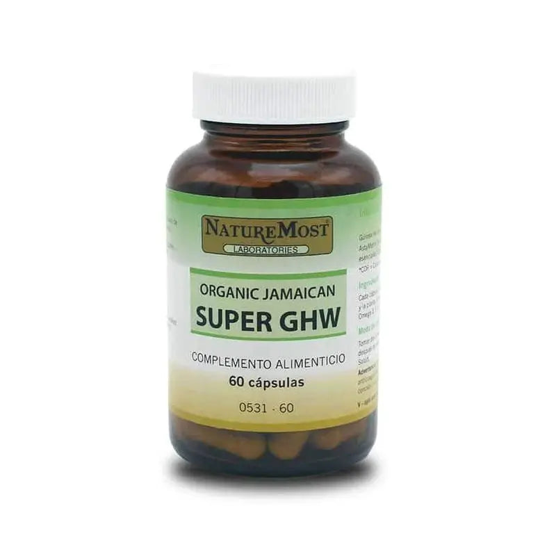 Naturemost Super Ghw Organic Jamaican , 60 capsules