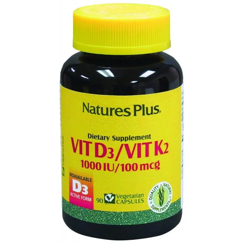 Natures Pl Vitamin D3/Vitamin K2 , 90 capsules