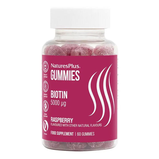 Natures Plus Gummies Biotin 60Gummies.