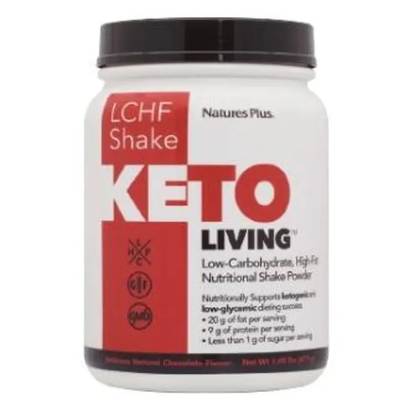 Natures Plus Keto Living Chocolate Shake 578Gr.
