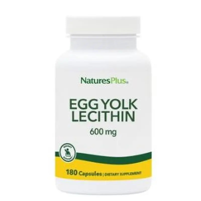 Natures Plus Egg Lecithin 600Mg. 180Cap.