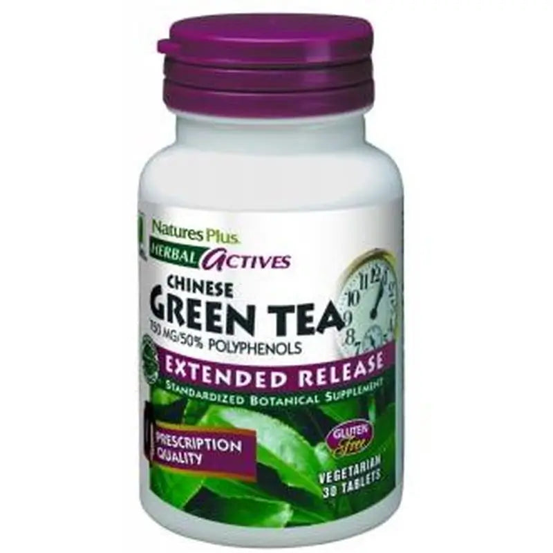 Natures Plus Chinese Green Tea (Chinesse Green Tea) 30Comp.