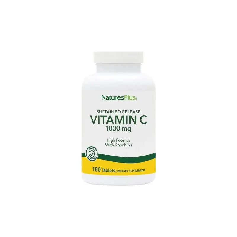 Natures Plus Vit. C 1000Mg. with Rose Hips 180Comp.