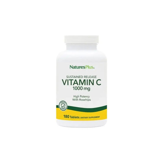 Natures Plus Vit. C 1000Mg. with Rose Hips 180Comp.