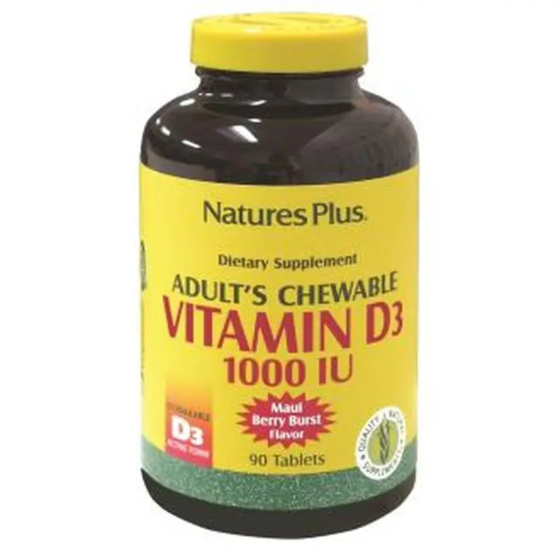 Natures Plus Vitamin D3 1000Iu 90Comp. Mast.
