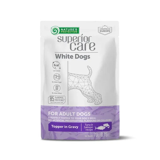 Natures Protection Sc White Dogs Adultes Toutes Races Thon & Sel. 24X70Gr