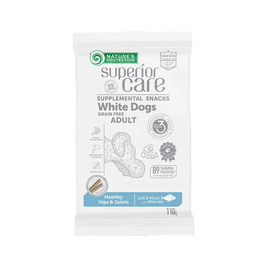Natures Protection Superior Care White Dogs Snack For Dogs, 110Gr