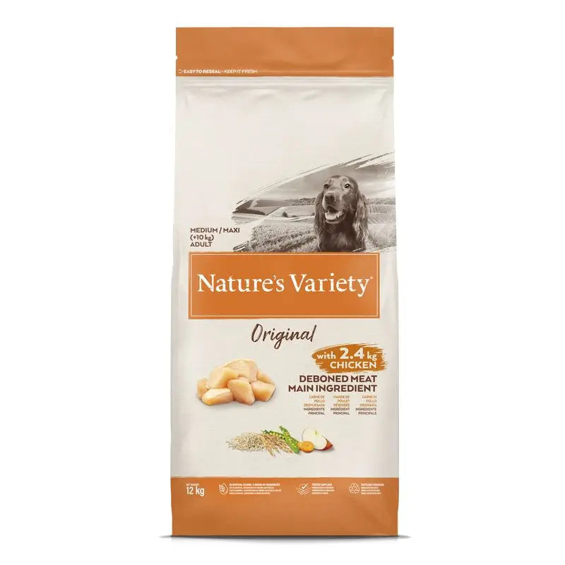 Nature'S Variety Canine Adult Original Med/Max Chicken 12Kg, dog food