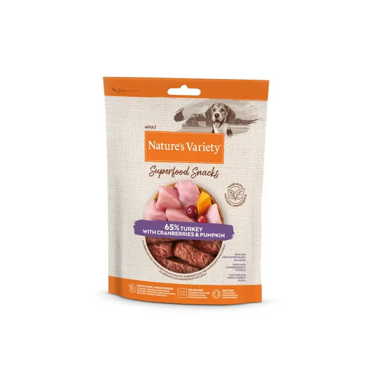 Nature's Variety Canine Adult Snack Turkey, 8 x 85 g, snack pour chiens