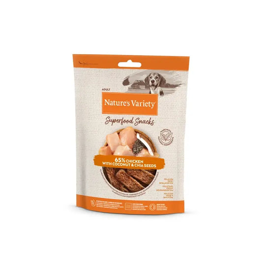Nature's Variety Canine Adult Snack Chicken, 8 x 85 g, snack pour chiens