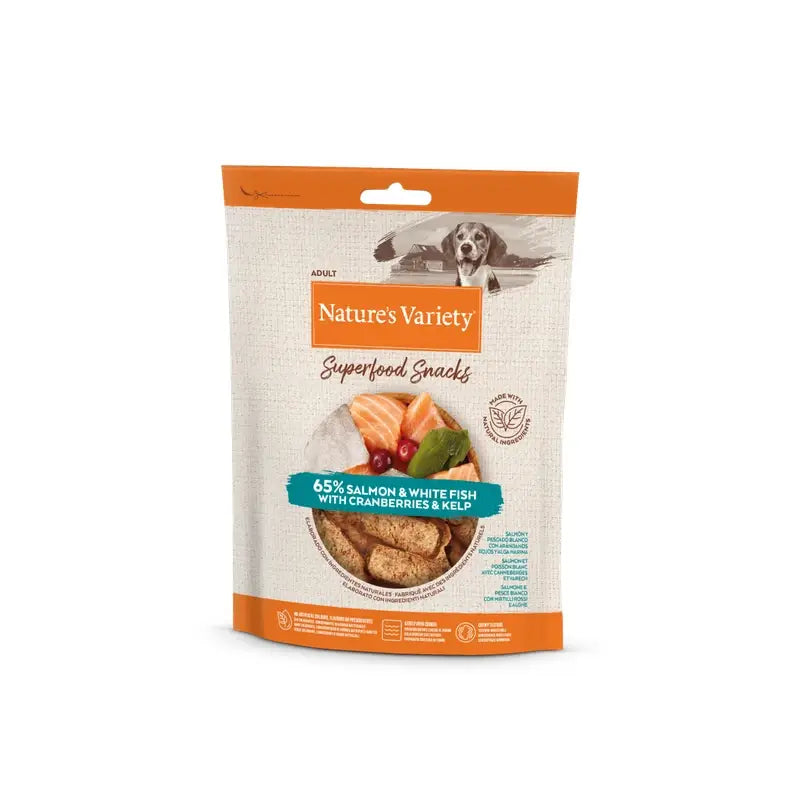 Nature's Variety Canine Adult Snack Salmon, 8 x 85 g, snack pour chiens
