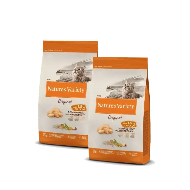 Nature'S Variety Canine Original Adult Mini Poulet, lot de 2 x 7 kg, croquettes pour chiens