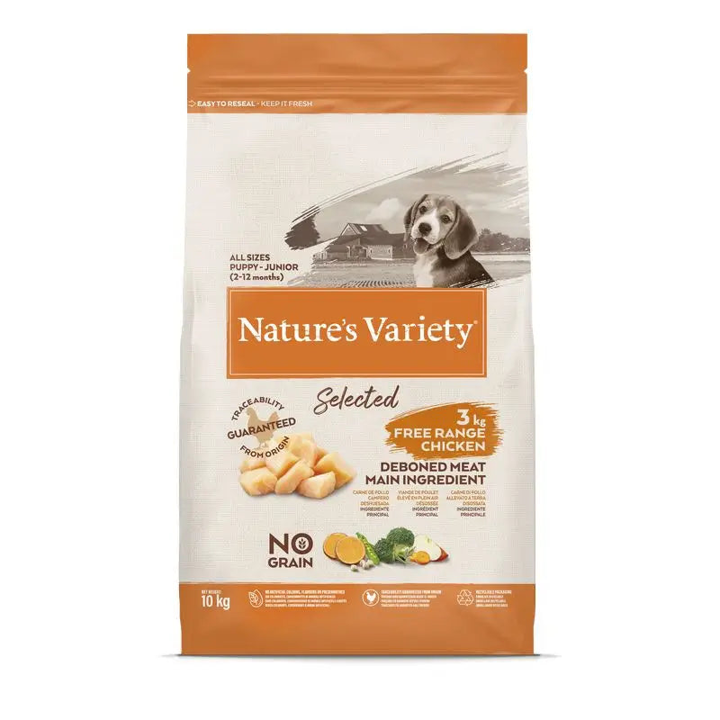 Nature'S Variety Canine Puppy Puppy Selected Chicken, 10 kg, dog food