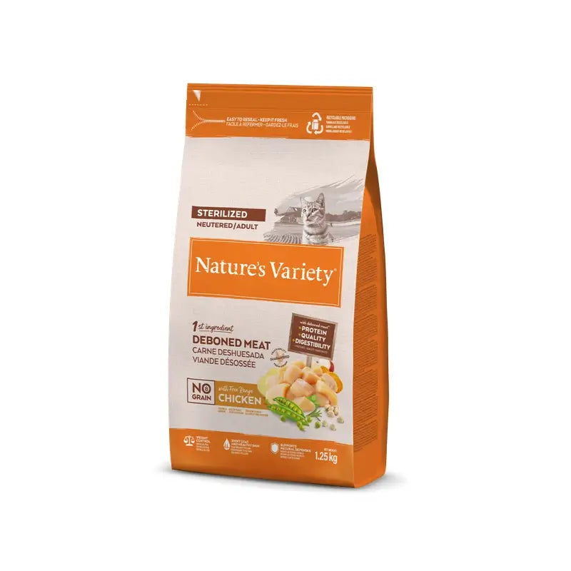 Nature's Variety Feline Adult Ster Chicken 1,25Kg.