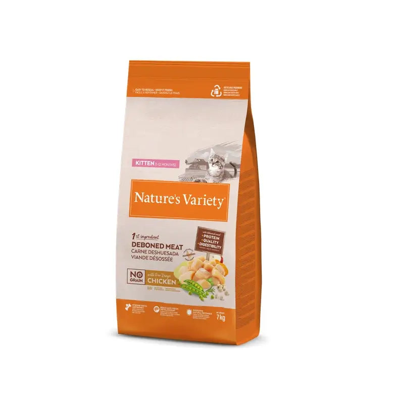 Nature's Variety Feline Kitten Selected Chicken, 7 kg, nourriture pour chats