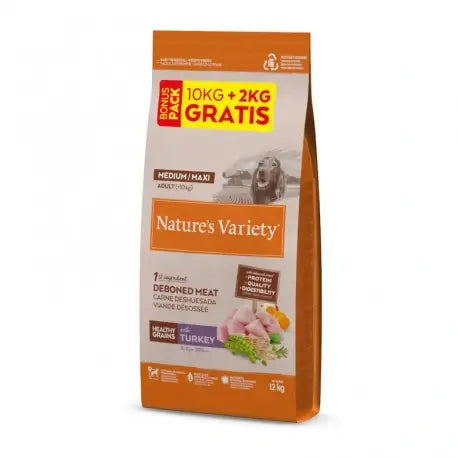Nature's Variety Chiens Medium Dinde aux céréales 12 000 g