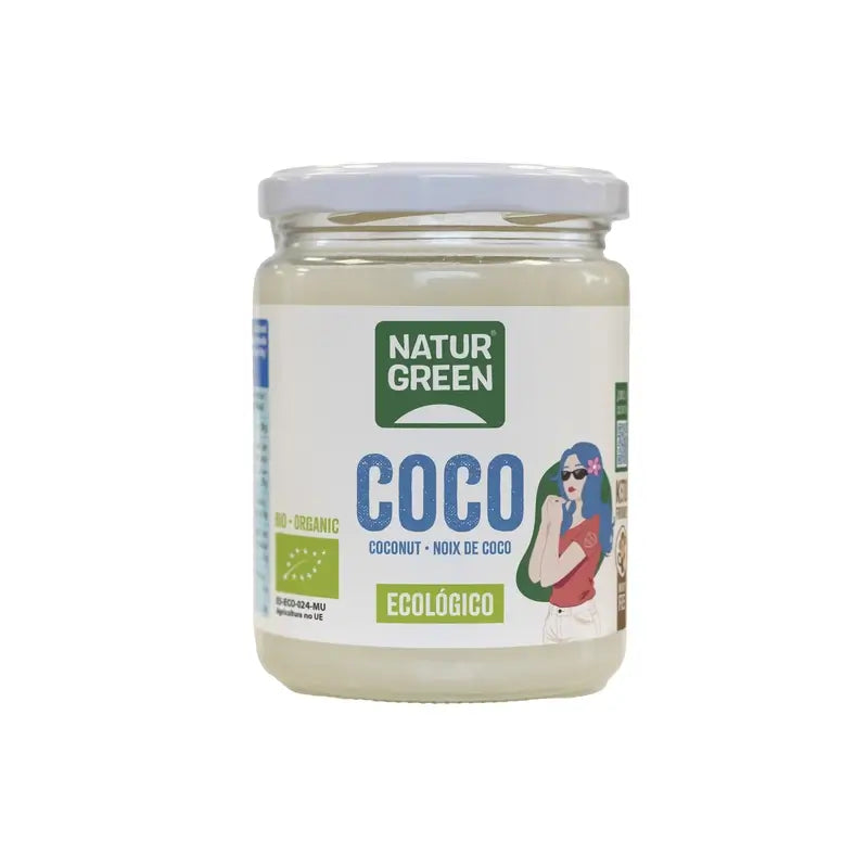 NaturGreen Coconut Fat Bio 430 ml / 400 g