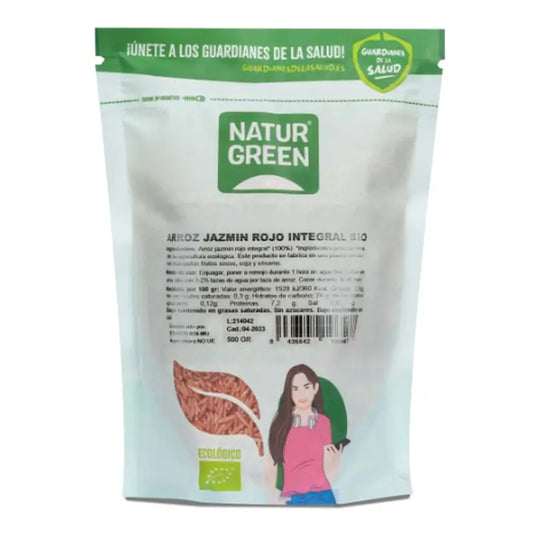 Naturgreen Riz brun rouge au jasmin bio, 500 g