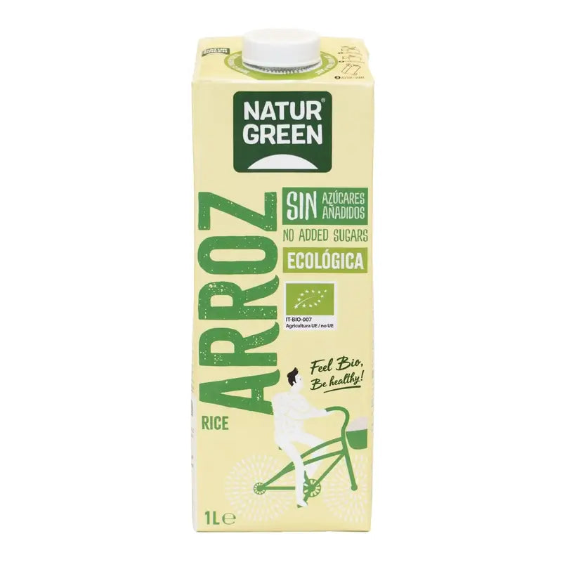 Naturgreen Riz sans sucres ajoutés Bio 1L, 1 l
