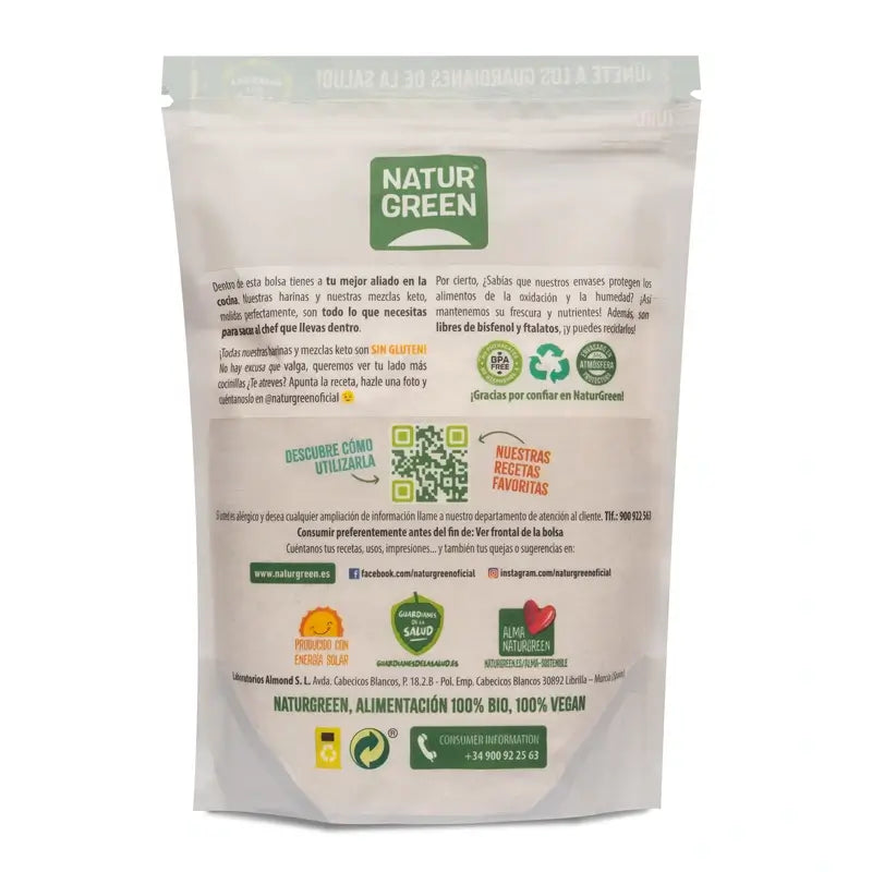 Naturgreen Flocons d'avoine complets sans gluten, 500 g