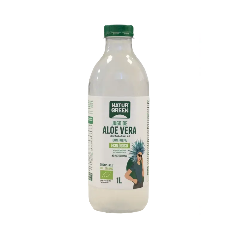 Naturgreen Aloe Vera Juice With Pulp, 1 l