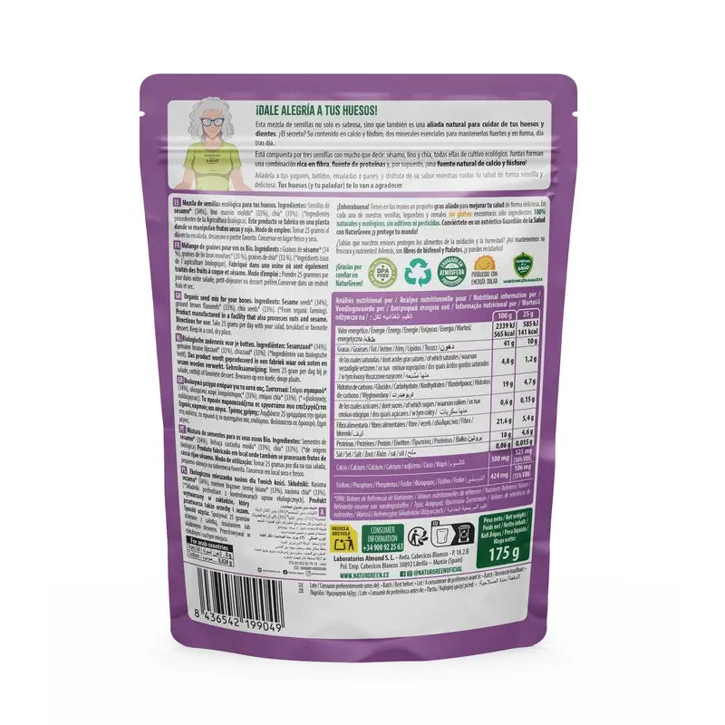 Naturgreen Graine d'Os Bio, 175 grammes