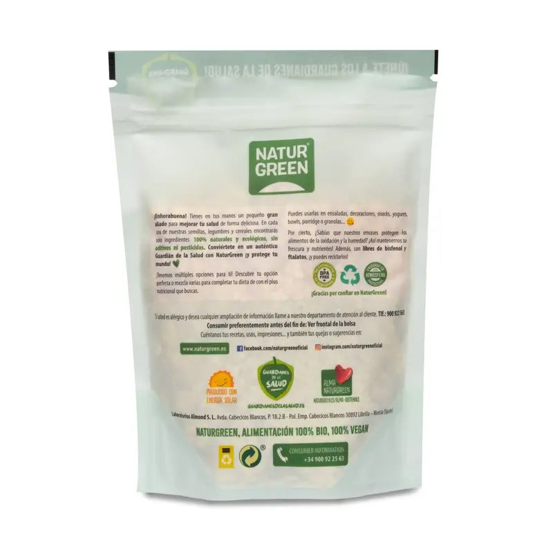 Naturgreen Snacks de pois chiches bio, 225 g