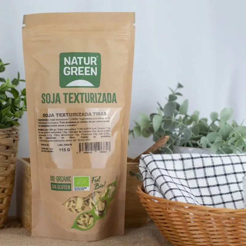 Naturgreen Bandes de soja texturées Bio, 115