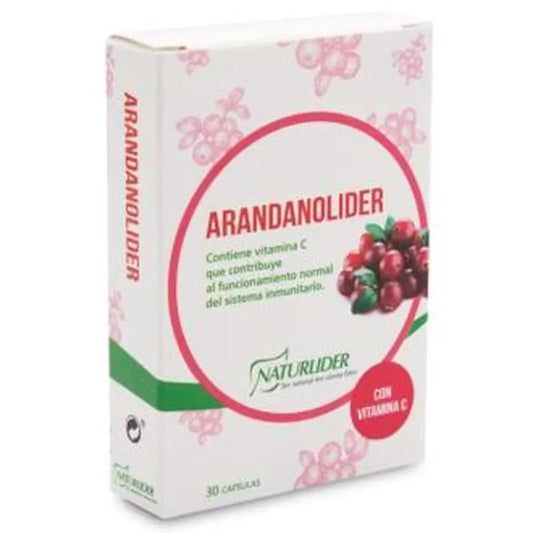 Naturlider Arandanolider American Cranberry 30 Capsules