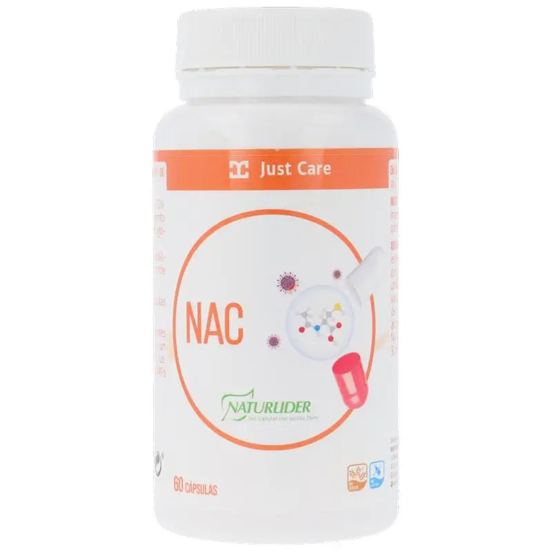 Naturlider Nac 600 Mg N Acetyl Cysteine , 60 capsules