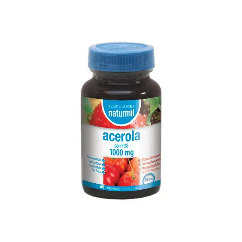 Naturmil Acerola , 60 tablets of 1000 mg