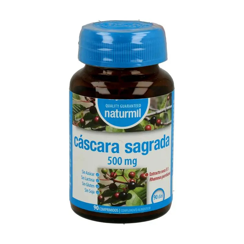 Naturmil Cascara Sagrada 500 Mg , 90 tablets