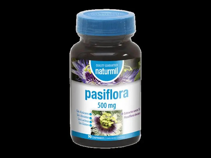 Naturmil Passionflower 500 Mg, 90 Tablets