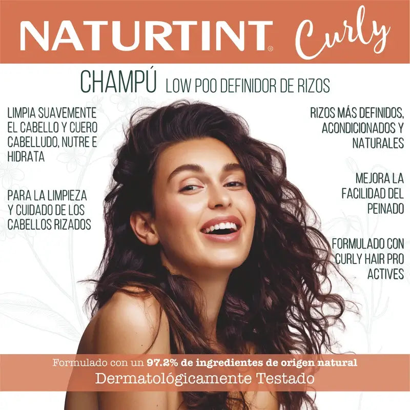 Naturtint Curly Shampooing boucles définies 330Ml
