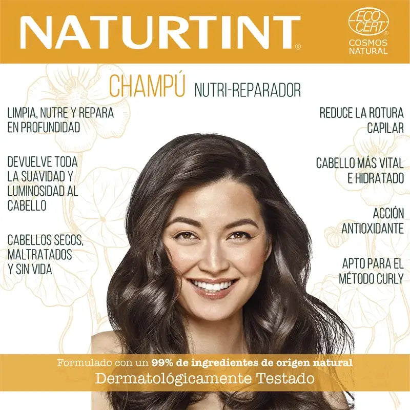 Naturtint Natural Repair Shampooing Nourrissant 330 Ml