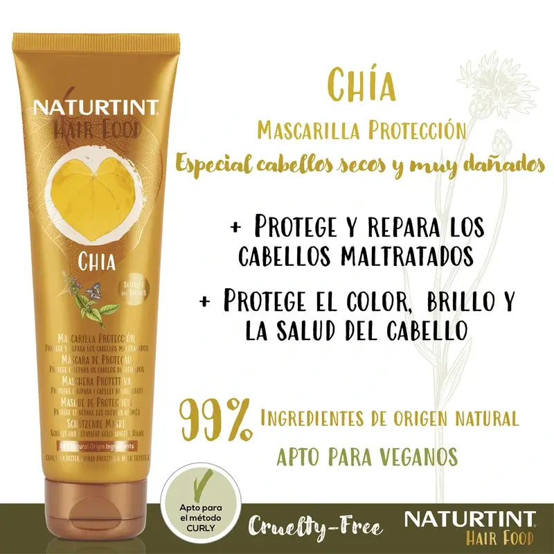Naturtint Hair Food Masque au Chia 150 Ml