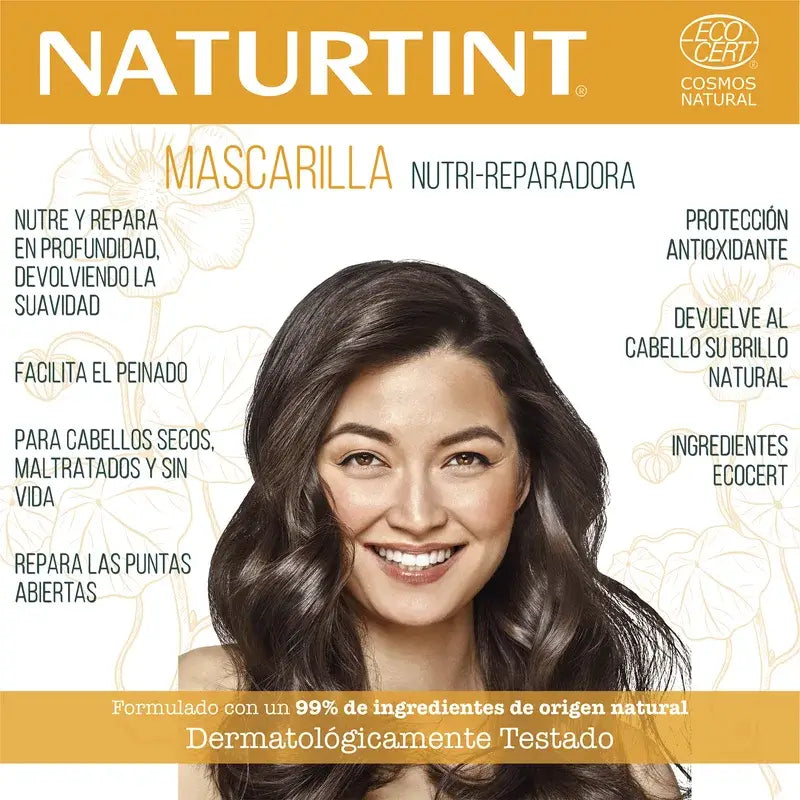 Naturtint Masque Nourrissant Réparateur Naturel 150 Ml