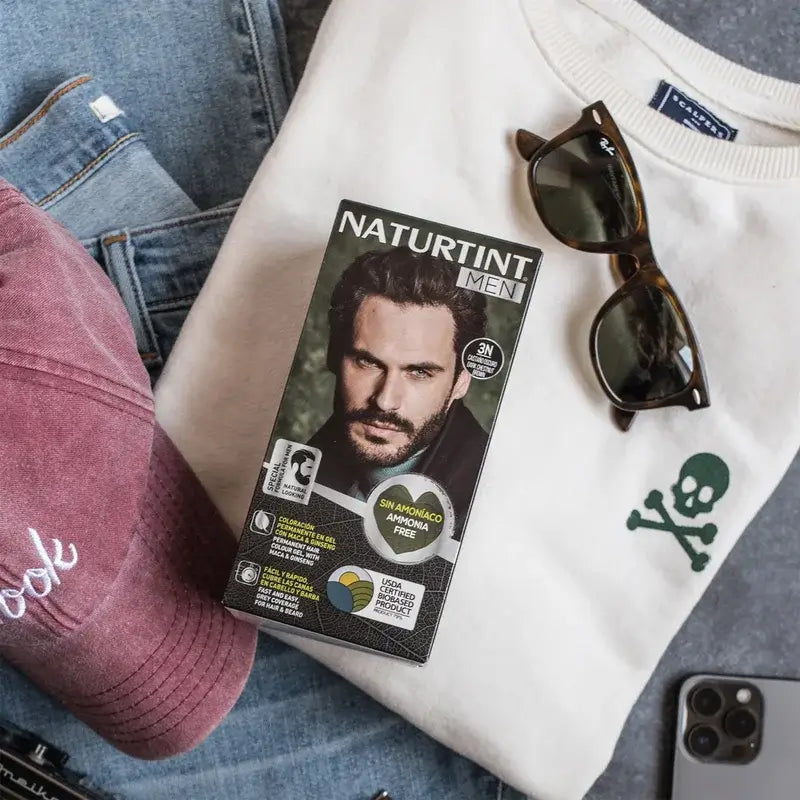 Naturtint Men Coloration permanente pour hommes 3N sans ammoniaque - Brun foncé