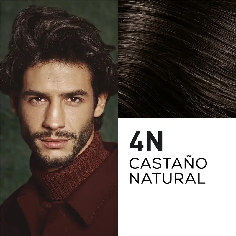 Naturtint Men Coloration permanente pour hommes 4N sans ammoniaque - Brun naturel