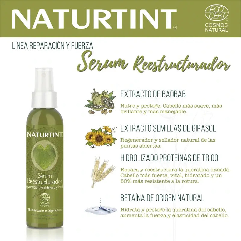 Naturtint Sérum Restructurant Naturel 125Ml