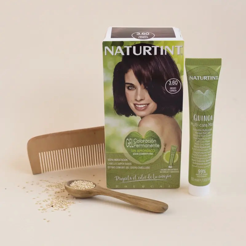 Naturtint Colorant permanent sans ammoniaque 3.60 - Noir cerise