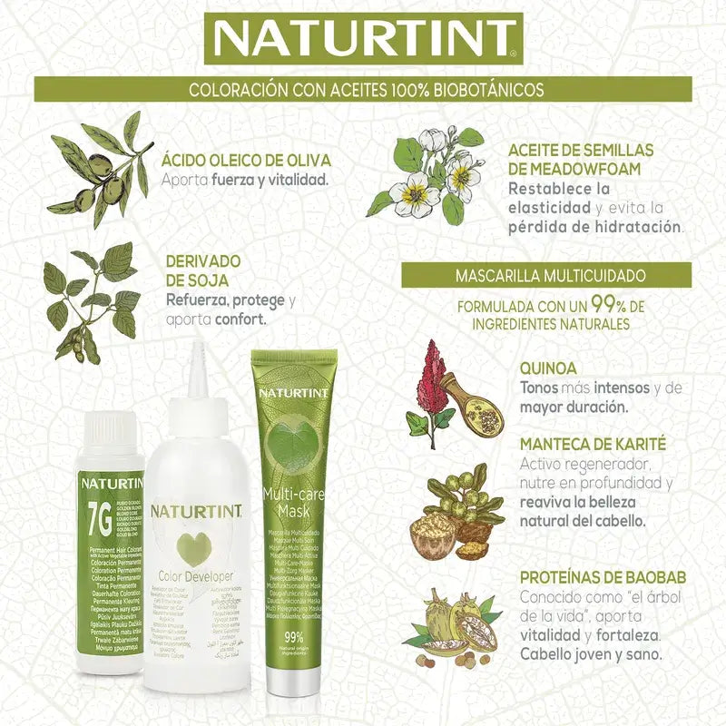 Naturtint Coloration permanente sans ammoniaque Colorant 5.7 - Chocolat intense