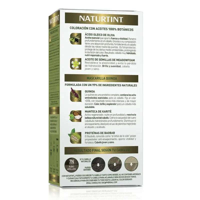 Naturtint Coloration permanente Coloration permanente sans ammoniaque 7N - Blond noisette